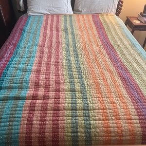 Rainbow Queen Sized Quilt